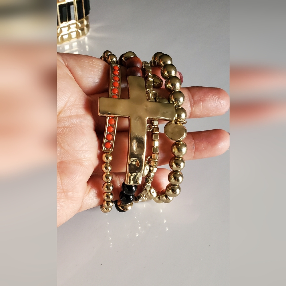 Vtg. Stretch Set Bracelet - Picture 13 of 14